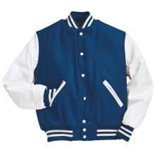 Custom Men's Cotton Hoodie Baseball Varsity Jacket in different colors